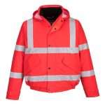 Portwest Hi-Vis Winter Bomber Waterproof Jacket provides ultimate protection, extremely waterproof & offers protection against cold certified upto -40°C