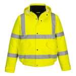 Portwest Hi-Vis Winter Bomber Waterproof Jacket provides ultimate protection, extremely waterproof & offers protection against cold certified upto -40°C
