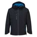 Portwest KX3 Black Rain Jacket is extremely water resistant eco-conscious fabric finish, water beads away from fabric surface & engineered with active fit