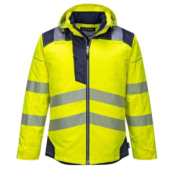 Portwest PW3 Hi-Vis Winter Jacket is a stylish and functional PW3 Hi-Vis Winter Jacket will ensure you stand out from the crowd. Available in many colours..