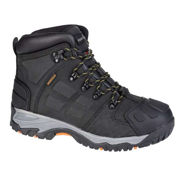 Steelite Monsal Safety Boot is waterproof & provides cold insulation keeping your feet warm & dry. Comfort is enhanced with a shock-absorbent heel