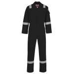 Bizflame Work FR Super Lightweight Anti-Static Coverall is perfect for extra warm weather demands. Constructed with lighter, highly flame-resistant fabric..