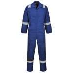 Bizflame Work FR Super Lightweight Anti-Static Coverall is perfect for extra warm weather demands. Constructed with lighter, highly flame-resistant fabric..