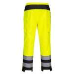 Portwest PW3 Hi-Vis Women's Rain Trousers are extremely water resistant & designed for women to reduce the risk of tripping & snagging & to increase comfort