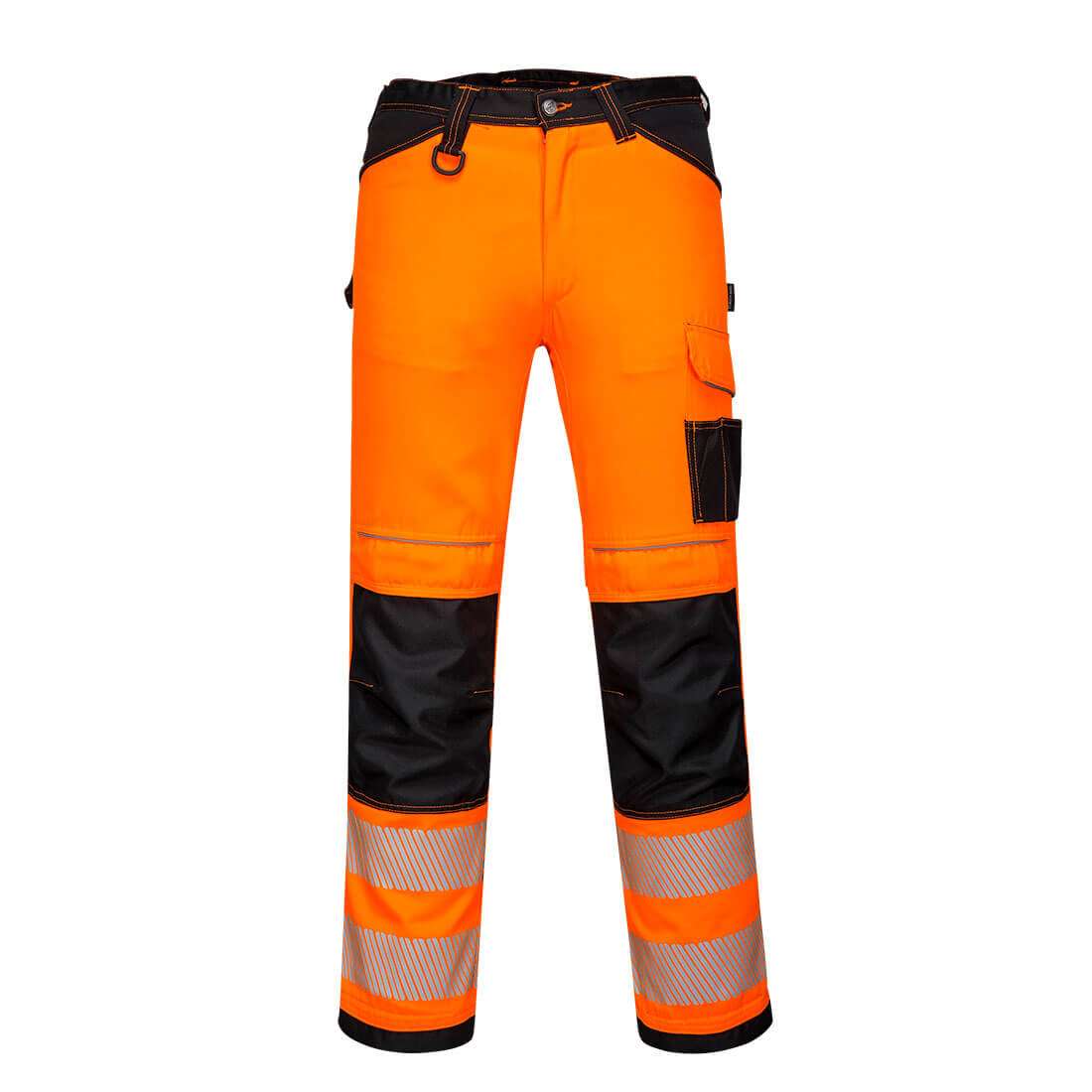 Portwest PW3 Hi-Vis Women's Stretch Work Trousers are an innovative stretch trouser using high performing two-way stretch fabric to give maximum movement