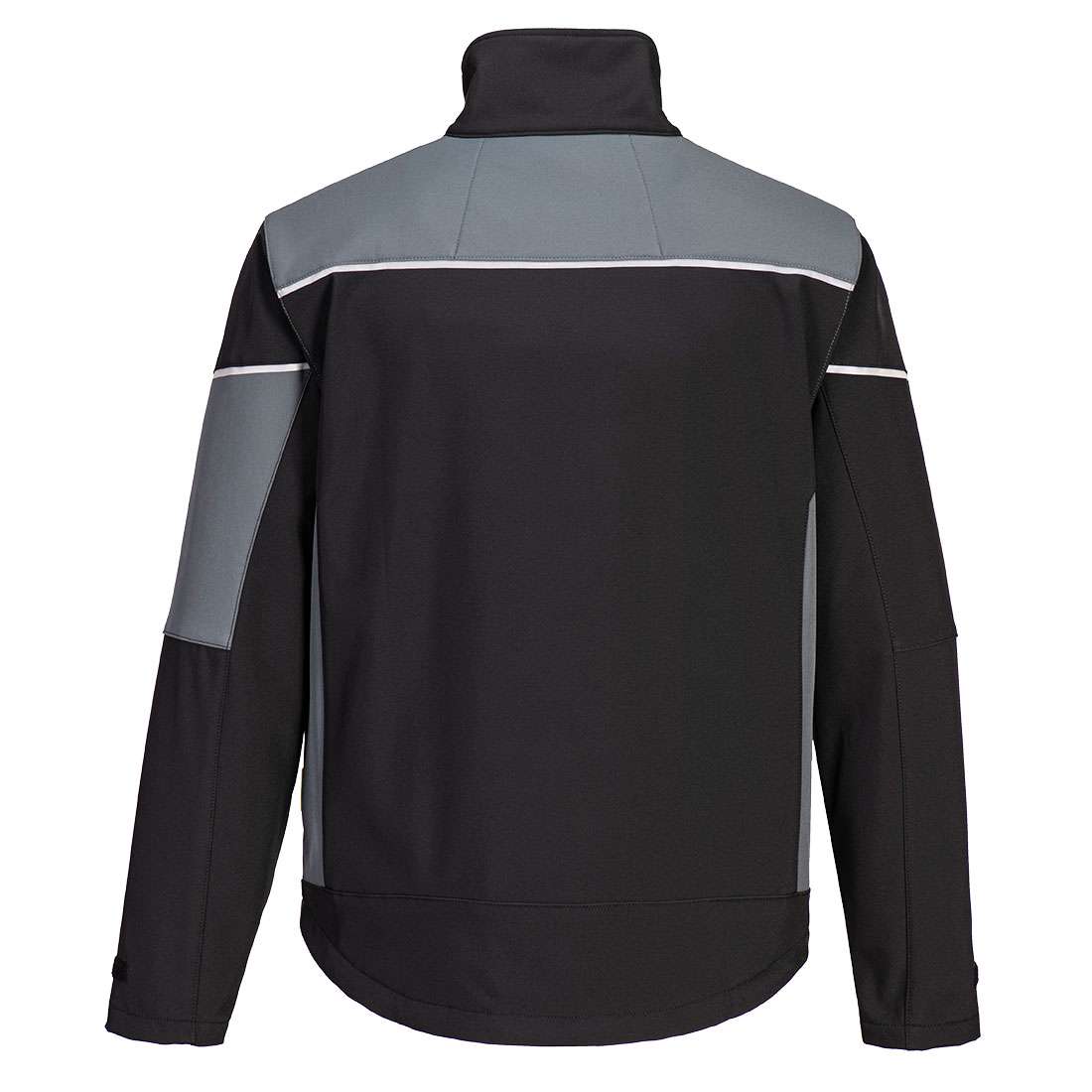 Portwest PW3 Softshell Jacket is the perfect jacket for working in cold and damp conditions. A 3 layer stylish fabric with a warm brushed fleece inner