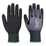 A low carbon footprint value compared to the manufacturing of other yarns such as nylon, polyester and cotton. TDM cut resistance level C. Micro-foam Nitrile coating offers 360 degree breathability. Reinforced thumb crotch for extra durability.