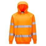 B304ORR Portwest B304 Hi Vis Hoodie is ideal for a range of conditions. Durable fabric, generous pockets and adjustable hood make it the perfect workwear hoodie