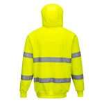 B304YER R Portwest B304 Hi Vis Hoodie is ideal for a range of conditions. Durable fabric, generous pockets and adjustable hood make it the perfect workwear hoodie