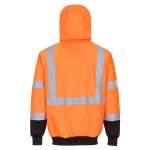 The Portwest B315 Hoodie features 2 large pockets, an adjustable hood, elasticated rib waistband and cuffs and reflective heat seal tape for enhanced visibility