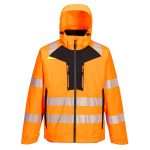DX466OBR Portwest DX466 Hi Vis 4 in 1 DX4 Jacket.Fresh dynamic design combined with superior stretch breathable fabric makes this the most desired hi-vis combo jacket on the market
