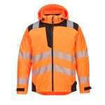 PW360OBR Portwest PW360 PW3Hi Vis Extreme Rain Jacket. The PW3 Hi-Vis Extreme Rain Jacket is a highly waterproof and breathable jacket. Waterproof and breathable with taped seams to prevent water penetration