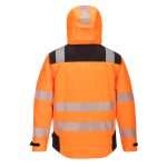 PW360OBR R Portwest PW360 PW3Hi Vis Extreme Rain Jacket. The PW3 Hi-Vis Extreme Rain Jacket is a highly waterproof and breathable jacket. Waterproof and breathable with taped seams to prevent water penetration