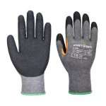 Portwest A106 Grip 10 Latex Reinforced Thumb Glove. Designed with durability and functionality in mind, this glove exceeds expectations, lasting up to four times longer than non-reinforced counterparts. Whether you're involved in heavy-duty construction work or require reliable hand protection for intricate tasks