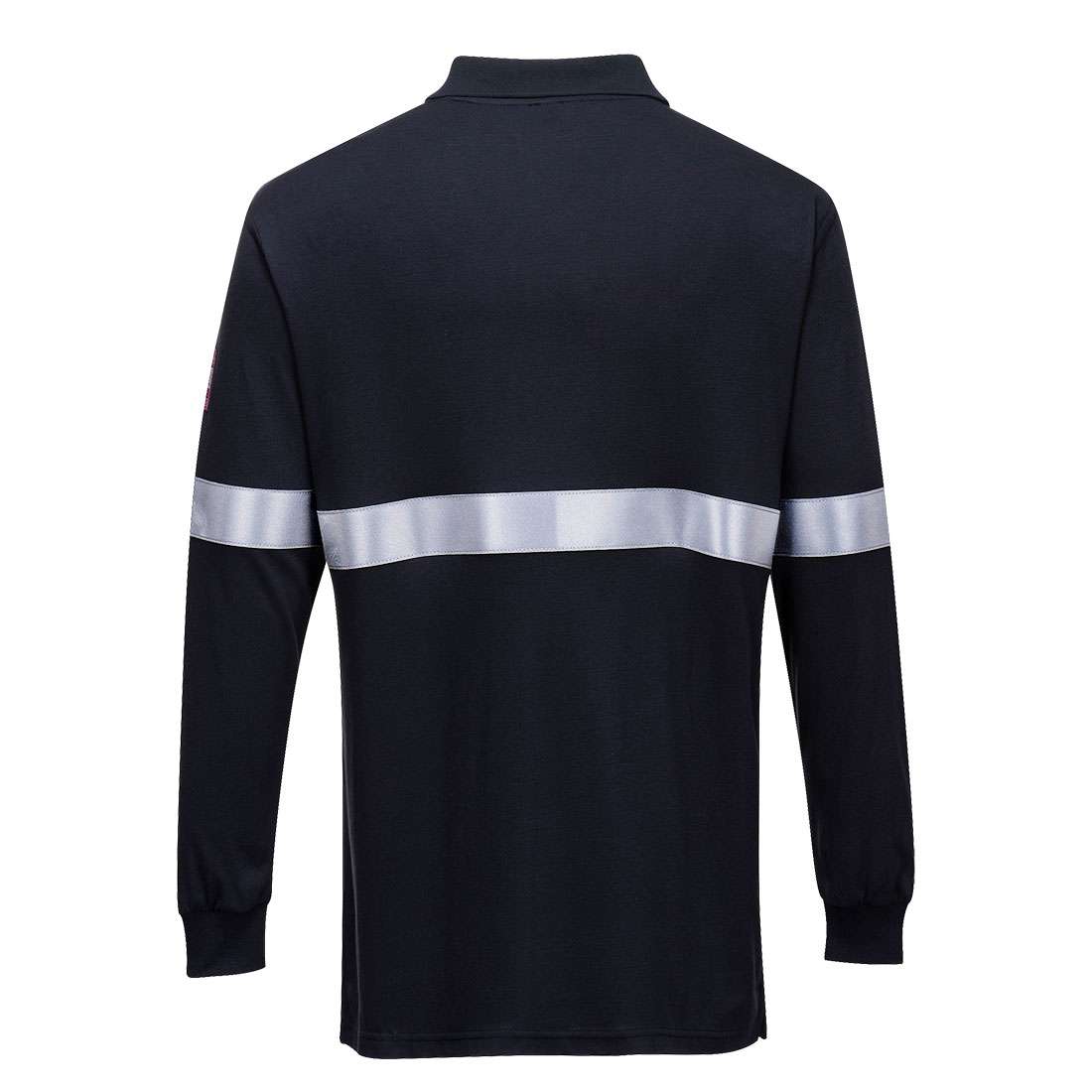 Portwest FR03 Flame Resistant Anti Static Long Sleeve Polo Shirt R. Flame Resistant Anti-Static Long Sleeve Polo Shirt is its ability to enhance visibility in low-light environments. This is achieved through strategically placed reflective elements that ensure you remain visible even during dusk or in poorly lit areas