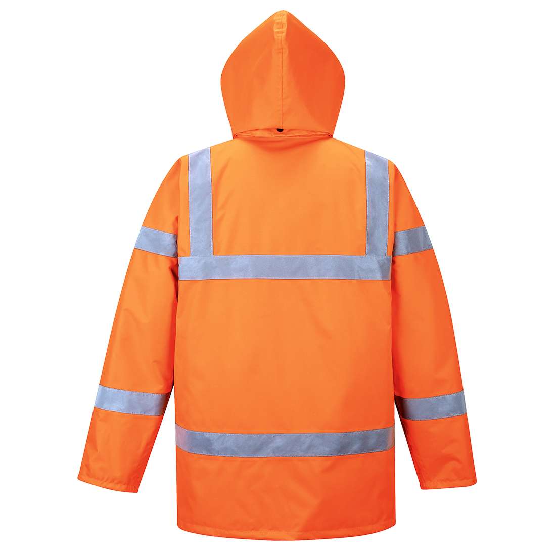 RT30ORR R Portwest RT30 Orange Hi Vis Winter Traffic Jacket is certified to the Railway Industry Standard RIS 3279-TOM with extremely water resistant PFAS free Texpel Splash Eco fabric finish