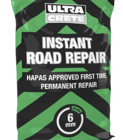 UltraCrete Instant Road Repair® 6mm grade is designed for permanent asphalt repairs in footways, footpaths and cycle tracks.