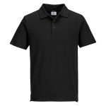 Portwest Lightweight Jersey Polo Shirt. This lightweight jersey polo shirt is soft to touch and comfortable to wear. Features include a slimmer fit and knitted collar, matching buttons and a three button placket. Ideal for corporate wear, uniform, and personalisation.