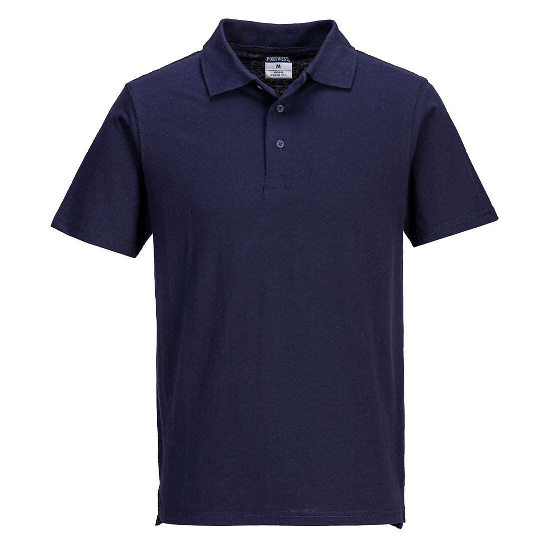 Portwest Lightweight Jersey Polo Shirt. This lightweight jersey polo shirt is soft to touch and comfortable to wear. Features include a slimmer fit and knitted collar, matching buttons and a three button placket. Ideal for corporate wear, uniform, and personalisation.