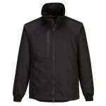 Portwest CD885 WX2 Eco Stretch Work Jacket. Innovative stretch panelling combined with durable GRS certified recycled polyester and cotton creates a smart but comfortable jacket with ease of movement.
