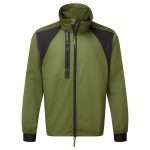 Portwest CD885 WX2 Eco Stretch Work Jacket. Innovative stretch panelling combined with durable GRS certified recycled polyester and cotton creates a smart but comfortable jacket with ease of movement.