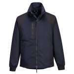 Portwest CD885 WX2 Eco Stretch Work Jacket. Innovative stretch panelling combined with durable GRS certified recycled polyester and cotton creates a smart but comfortable jacket with ease of movement.