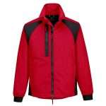 Portwest CD885 WX2 Eco Stretch Work Jacket. Innovative stretch panelling combined with durable GRS certified recycled polyester and cotton creates a smart but comfortable jacket with ease of movement.