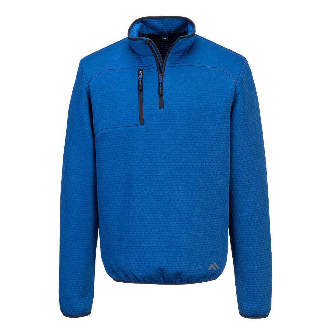 Portwest KX376 Textured 1 4 Zip Sweatshirt. KX3 Sport Textured 1/4 Zip Sweatshirt is a new innovative knit fabric which is anti-pill and anti-snag. This is a lightweight item perfect for layering.