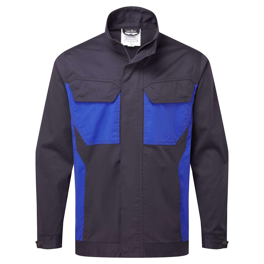 Portwest T745 WX3 Industrial Wash Jacket.This contemporary industrial wash work jacket not only looks great but also fits perfectly. Built for durability and practicality in demanding work environments