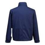 Portwest TX10 Texo Contrast Work Jacket. This fashionable contrast colour jacket is practical and hardwearing. Multiple versatile features include back pocket for cap and glove storage and hook & loop cuffs for an adjustable fit.