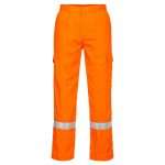 Contemporary work trouser made with lightweight FR fabric. Packed with functionality including an adjustable leg length for added convenience. Multi-functional thigh pockets provide secure storage of phones, pens and tools.