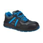 Portwest FT60 Compositelite Mersey Safety Trainer. The Portwest Compositelite Mersey Trainer Plus is a metal free option to the bestselling FT50 Steelite Mersey trainer. Featuring an all leather upper, this lifestyle trainer style provides all round comfort with excellent upper abrasion resistance.
