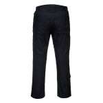 Contemporary work trouser made from highly durable ripstop fabric that stretches as you move. Subtle articulation on the knees allow for increased freedom of movement and a high rise back waistband ensures protection in all working positions