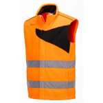Portwest PW231 Hi Vis Fleece Bodywarmer. With its unique design, the PW2 high visibility fleece bodywarmer has a contemporary contrast chest panel for added style and modern fit. Made in lightweight anti-pill durable fleece and mesh lining, making the garment warm and breathable.