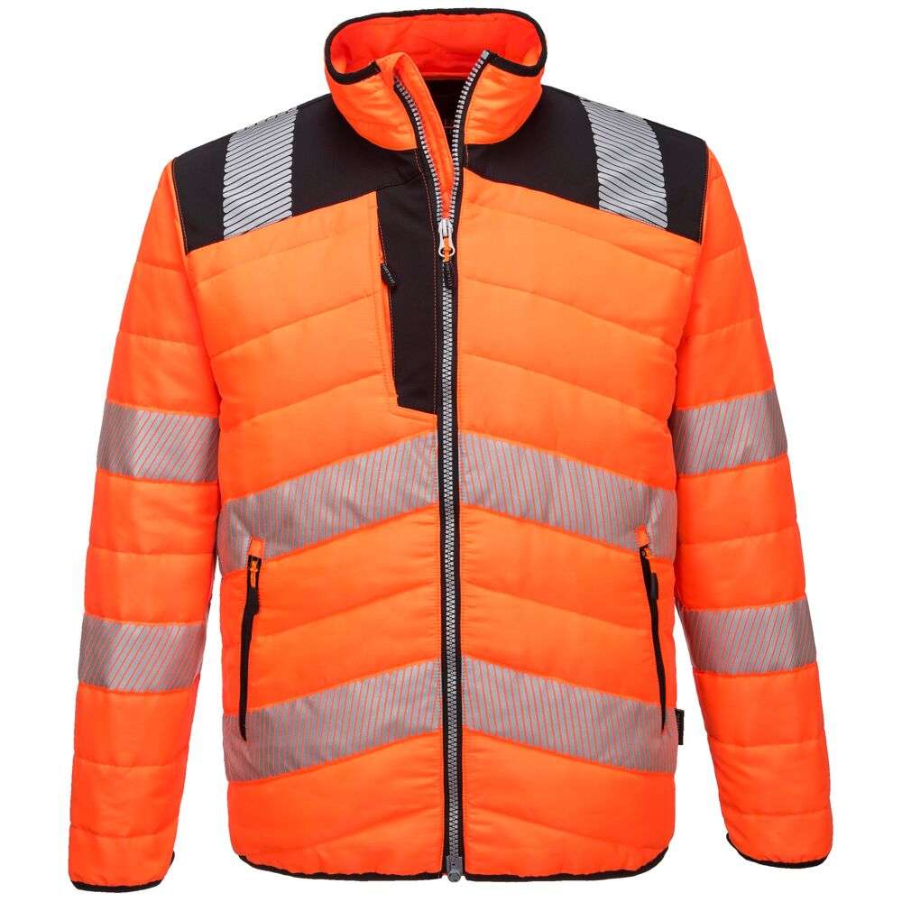 Portwest PW371 PW3 Hi Vis Baffle Jacket. Whether you're working in construction, road maintenance, or any environment where visibility is paramount, the PW3 Hi-Vis Baffle Jacket is designed to meet and exceed your safety and performance needs.