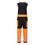 Portwest T150 PW3 Hi Vis Rain Salopettes. This premium High Visibility Salopettes is designed with wearer comfort & protection in mind, featuring 3-layer waterproof, windproof and breathable trouser