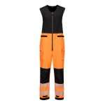 Portwest T150 PW3 Hi Vis Rain Salopettes. This premium High Visibility Salopettes is designed with wearer comfort & protection in mind, featuring 3-layer waterproof, windproof and breathable trouser