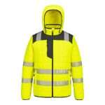 Portwest T165 PW3 Hi Vis Square Baffle Jacket. Packed with lightweight thermal insulation, the PW3 Hi- Visibility Square Baffle Jacket offers an ultrasoft, water resistant solution for outdoor wear. The unique fabric technology locks in the body’s warmth to create a thermal barrier for optimum wearer comfort.