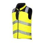Portwest PW374 Hi Vis Reversible Bodywarmer. The Portwest PW374 bodywarmer design is characterised by its stylish contemporary fit, multiple practical features & durable stain resistant hi vis fabric
