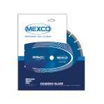 Blade Packaging ABX10. Professional-grade diamond cutting blade showcasing precision engineering for utility and construction applications. The high-quality segmented diamond blade features a robust steel core with industrial-grade diamond segments welded around the circumference, designed for cutting through concrete, masonry, stone, and other hard materials. The blade displays the characteristic metallic finish with clearly visible diamond-embedded cutting segments that ensure superior cutting performance and extended tool life. Perfect for power tools used in construction, civil engineering, and utility maintenance work. This heavy-duty cutting disc represents the reliability and professional quality that tradespeople depend on for demanding jobsite conditions.
