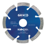 Dual Purpose diamond blade for saws. Cuts various materials such as brick and breeze blocks.