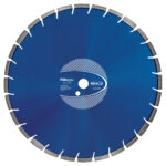 Dual Purpose diamond blade for saws. Cuts various materials such as brick and breeze blocks.