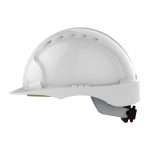 JSP EVO®3 Mid Peak Safety Helmet Conforms to EN 397 industrial standards. Tough HDPE shell. Precision fit with unique 1-2-3 point harness depth adjustment