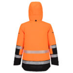 Portwest EV4 Hi Vis Expedition Parka Jacket OR Back