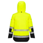 Portwest EV4 Hi Vis Expedition Parka Jacket Yel Back